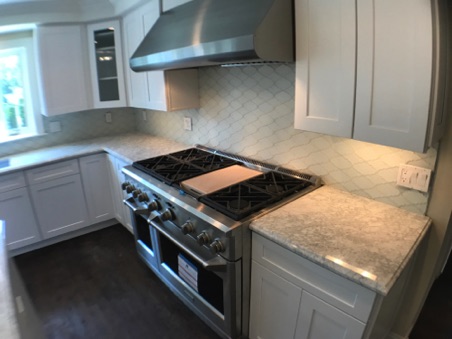 Elegant Marble Countertops and backsplash Elegant Marble Countertops and backsplash