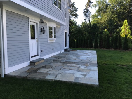 Stone Patio / Back yard Stone Patio / Back yard